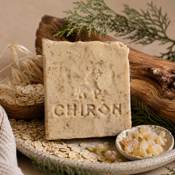 Oil Soap Bar - Olive Oil, Cactus, Oat, Frankincense & Cedarwood